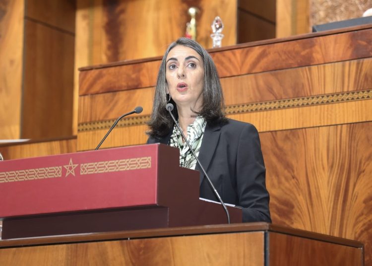 Morocco's Finance Minister Nadia Fettah. credits: MAP.