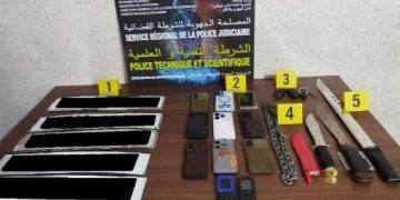 The seized items