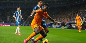 Omar el Hilali shone against Real Madrid keeping Vinicius Junior quiet all the game