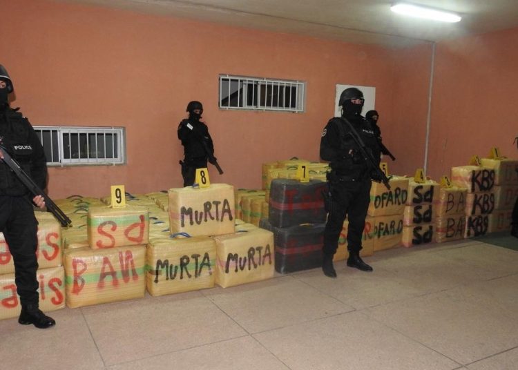 The seized drugs
