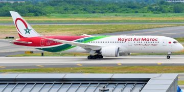 Royal Air Maroc (RAM) plane