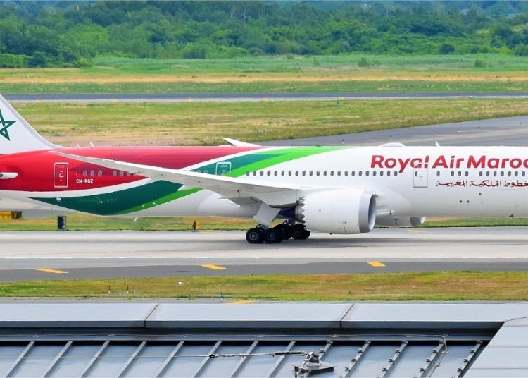 Royal Air Maroc (RAM) plane