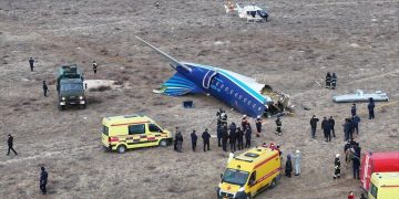 Deadly crash of an Azerbaijan Airlines plane in Kazakhstan. Azamat Sarsenbayev/Reuters