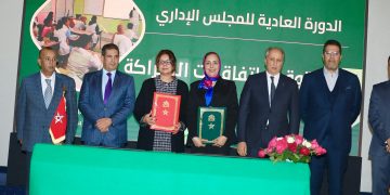 The signing ceremony
