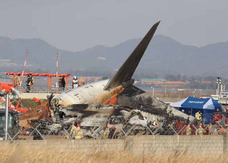 South Korean passenger plane crashes at Muan airport