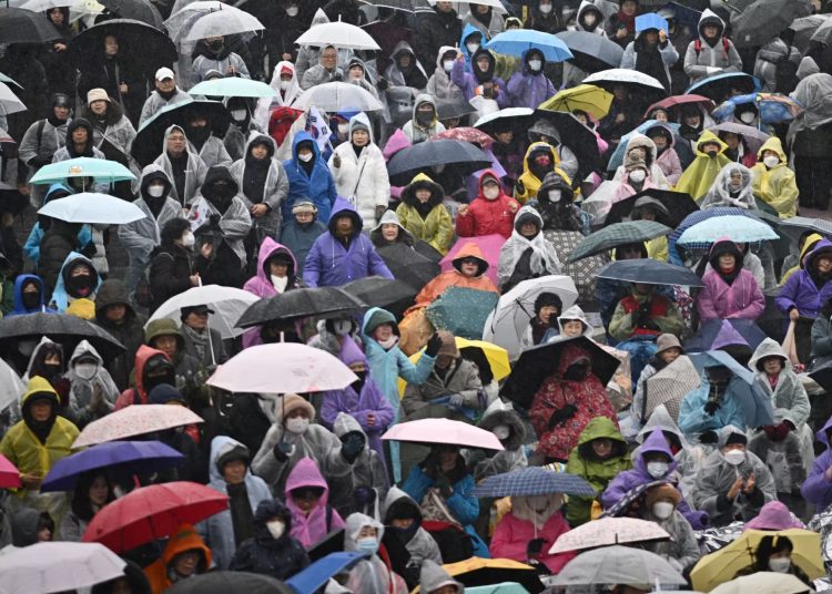 South Korean protesters.      credits: PHILIP FONG / AFP.