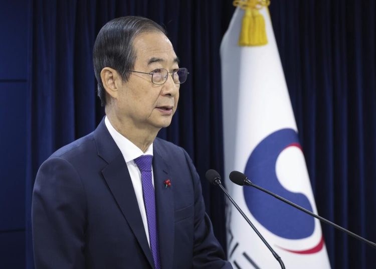 South Korea’s parliament ousts two leaders in unprecedented democratic crisis.