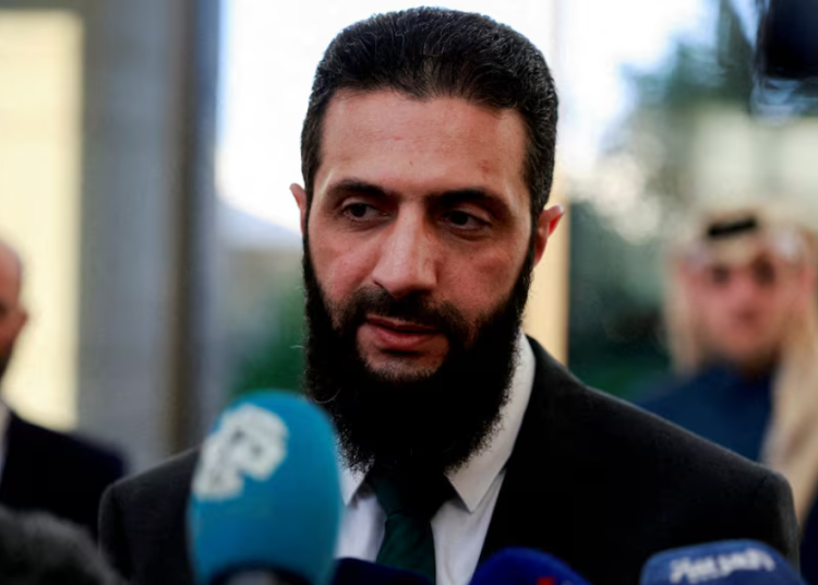 Ahmad al-Sharaa. Credit: REUTERS/Ammar Awad