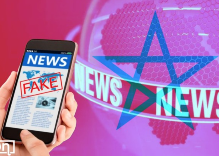 The Moroccan Penal Code says it is a crime to spread lies that hurt people or cause panic.