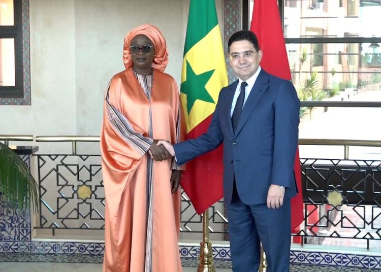 Bourita welcomes Senegalese Foreign Minister Fall