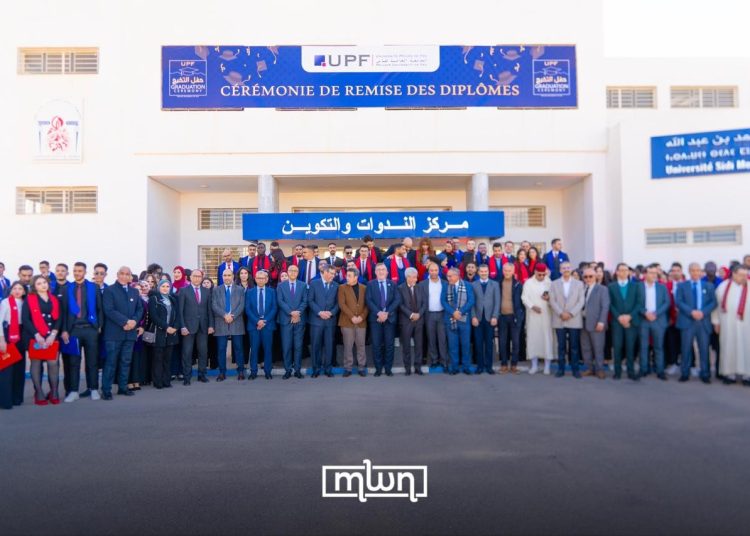 UPF celebrates 300 graduates' achievements in historic Fez ceremony yesterday.