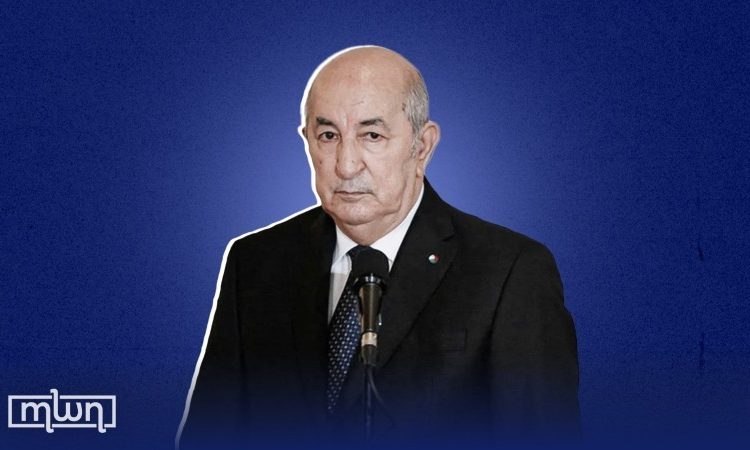 Algerian President Abdelmadjid Tebboune