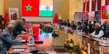 The recent India-Morocco defense industry seminar in Rabat.