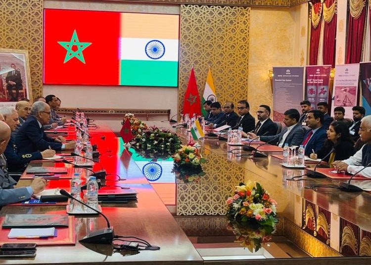 The recent India-Morocco defense industry seminar in Rabat.