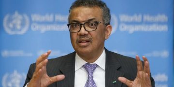 World Health Organization (WHO) Director-General Tedros Adhanom Ghebreyesus