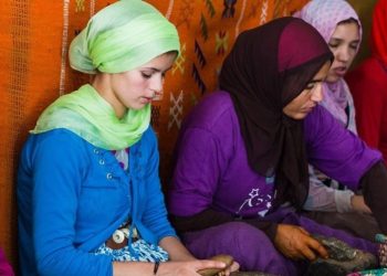 Moroccan women from High Atlas Mountains. Photo credit: Shanti Hesse/Shutterstock