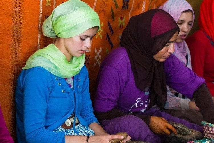 Moroccan women from High Atlas Mountains. Photo credit: Shanti Hesse/Shutterstock