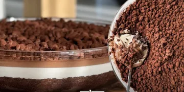 All was going well for the talented chef until his “lazy cake” recipe became a trend all over Arab social media this past week. The cake consists of store-bought chocolate cake, topped by chocolate milk and layers of whipped cream and more chocolate, all under a blanket of  crunchy chocolate rice cereal. 