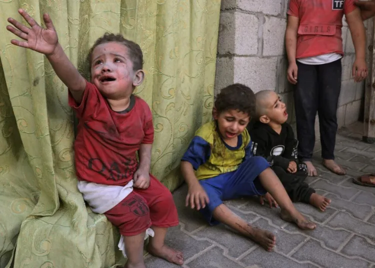 Palestinian children
