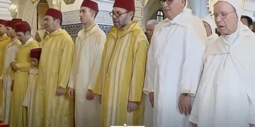 King Mohammed VI Performs Eid Al Fitr Prayers in Rabat