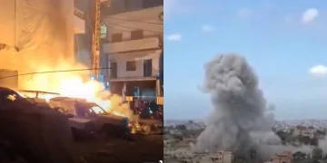 Rabat – Israel has carried out multiple airstrikes on Lebanon, on Saturday, at what Israeli Prime Minister Benjamin Netnayahu and Defense Minister Israel Kats claimed to be “dozens of Hezbollah targets.” The deadly strikes killed seven people, including two children, and injured 40 others.