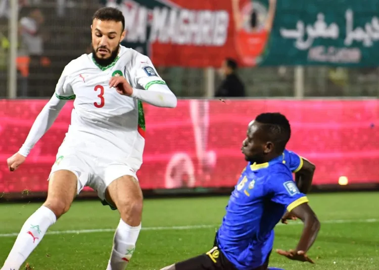 Morocco moved closer to 2026 World Cup qualification with goals from Nayef Aguerd and Brahim Diaz against Tanzania.