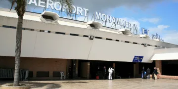 Mohammed V International Airport in Casablanca