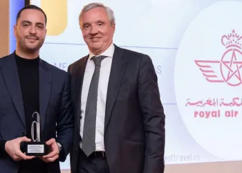 Royal Air Maroc (RAM) has been recognized as the best airline operating routes between Spain and Africa.