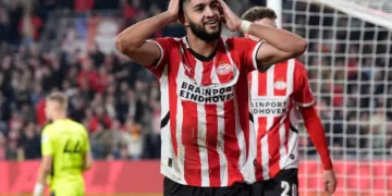 Ismael Saibari contributed to PSV Eindhoven's win over Heerenveen in the Eredivisie