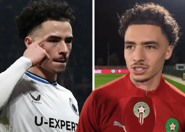 Chemsedine Talbi missed Club Brugge’s 2-1 victory over Anderlecht at Jan Breydel Stadium on Sunday due to a muscle strain.
