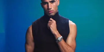 Achraf Hakimi on Vogue Arabia