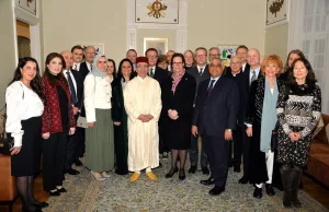 Iftar at the Moroccan residence in Stockholm