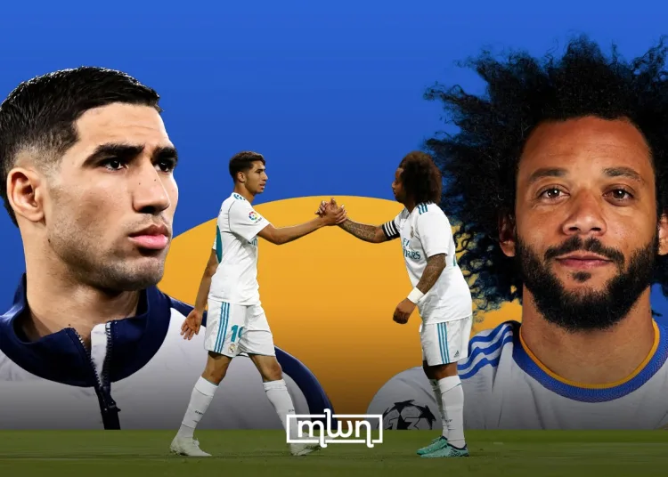 Achraf Hakimi Looks up to Real Madrid's legend Marcelo