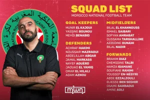 Morocco Squad Announcement