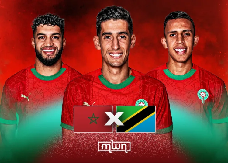 Morocco and Tanzania go head to head in a game that could see the Atlas Lions stretch their lead in the group table and get them ever closer to an early qualification to the 2026 World Cup.