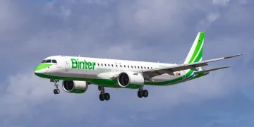 Binter aircraft