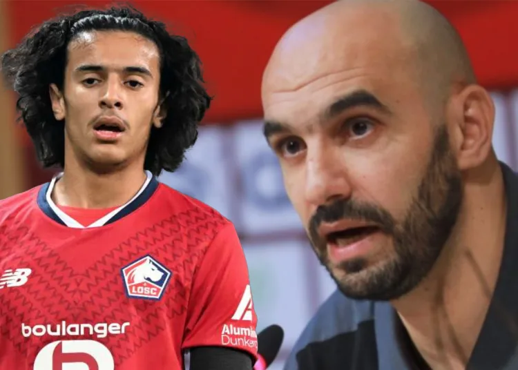 Walid Regragui has spoken out about the dual-national Ayoub Bouaddi, who has been called up to represent France’s under-21 team.