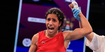 Moroccan boxer Widad Bertal