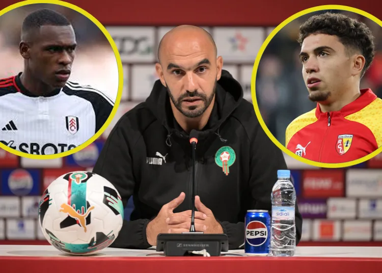 Walid Regragui explains reasons behind excluding Neil Al Aynaoui and Issa Diop from squad.