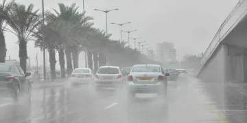 Heavy rain
