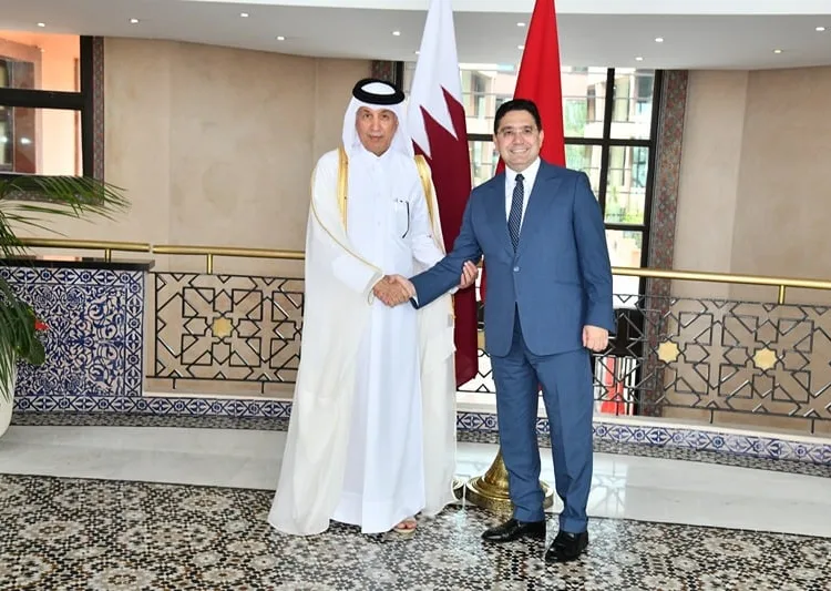 The discussions centered on enhancing bilateral relations between Morocco and Qatar.