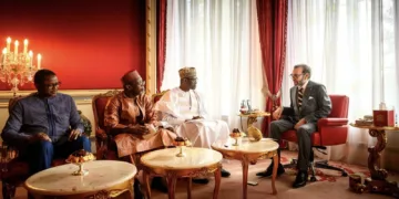 King Mohammed VI welcomed on Monday the foreign ministers of Burkina Faso, Mali, and Niger at the Royal Palace in Rabat.