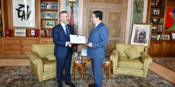 Foreign Minister Nasser Bourita received Iraq’s Mohamed Ali Tamim on King Mohammed VI’s instructions.