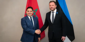 Morocco and Estonia's foreign ministers