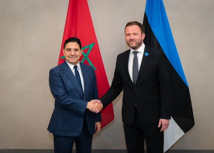Morocco and Estonia's foreign ministers
