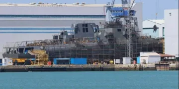 The vessel, which represents a major upgrade to Morocco’s naval capabilities, is scheduled for delivery in mid-2026.