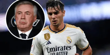 Real Madrid boss Carlo Ancelotti has hinted that Brahim Diaz’s miscommunication proved costly during the club’s Copa del Rey final defeat to Barcelona.