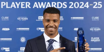 Glasgow Rangers forward Hamza Igamane has been crowned both Young Player of the Year and Goal of the Season at the club's annual awards ceremony on Sunday evening.