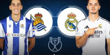 Real Madrid face a tough test at home today in the second leg of their Copa del Rey semi-final against Real Sociedad