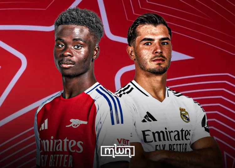 Arsenal welcome Real Madrid to north London this evening for a mouth-watering Champions League quarter-final first leg